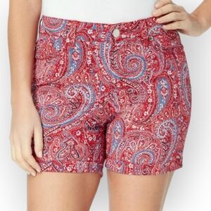 Bandolino Womens Flawless Superior Stretch Modern Fit Pockets Amy Short 🆕️ sz16